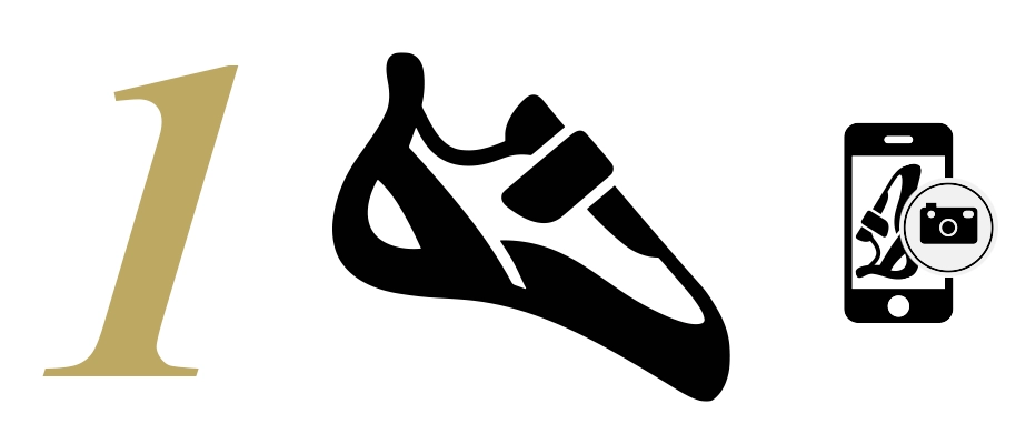 Postal Climbing Shoe Resoling - Stage 1
